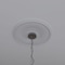 Ekena Millwork Berkshire PVC Medallion (Canopies up to 7"), 16"OD x 3 1/2"ID x 1"P, UltraCover Satin Blossom White CMP16BEGBW - alternate 10